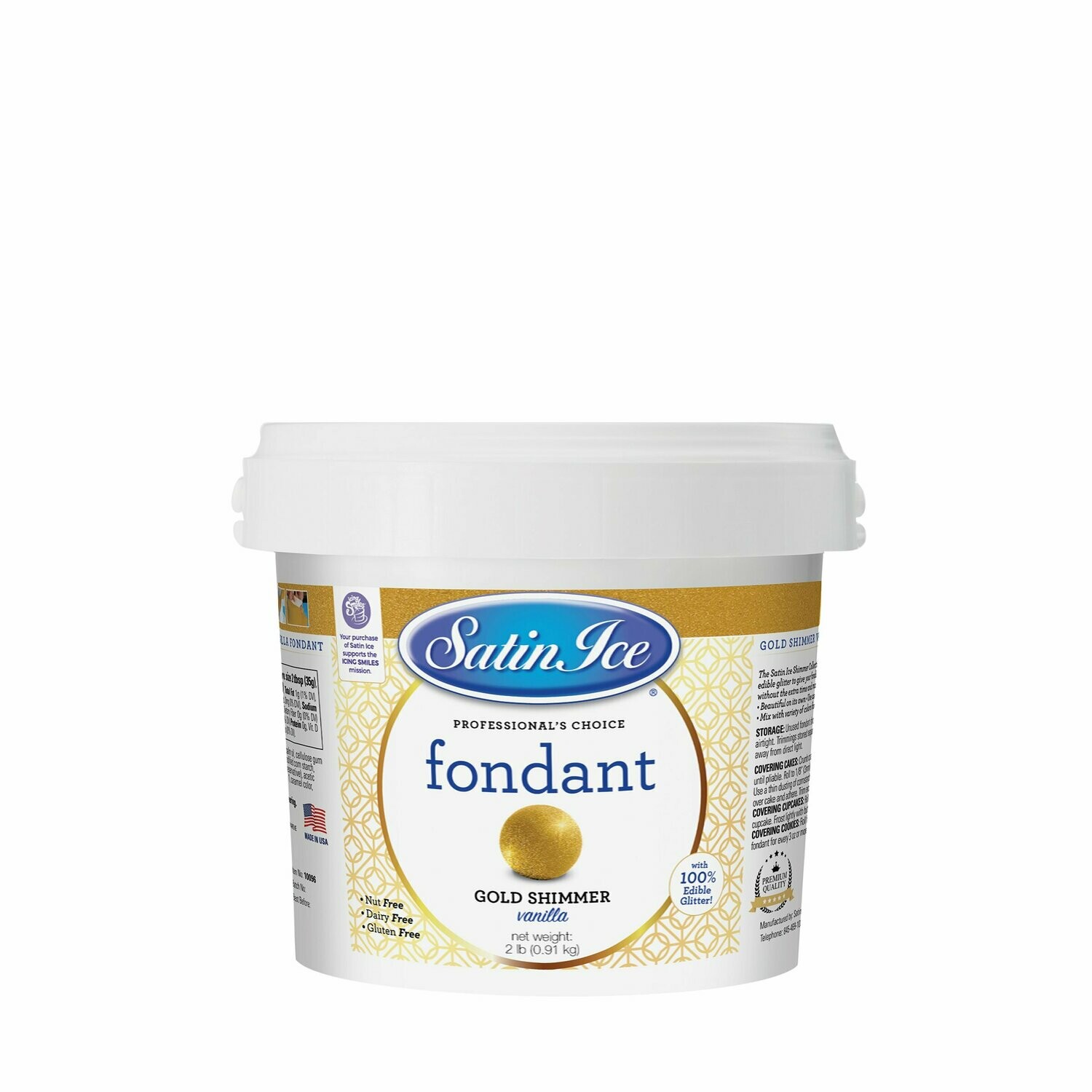 Satin Ice Gold Shimmer 2lb