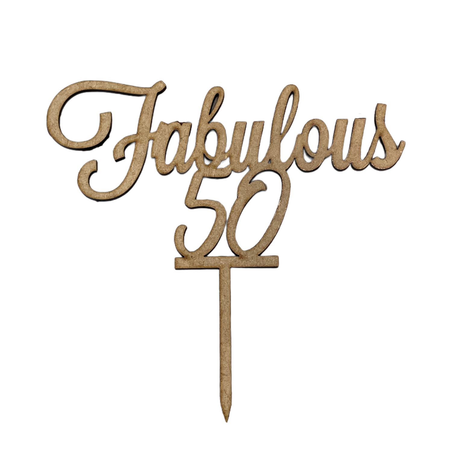 Fabulous 50 Topper