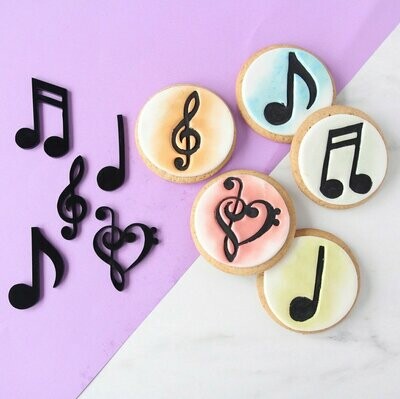 Sweet Stamp Music Note Elements