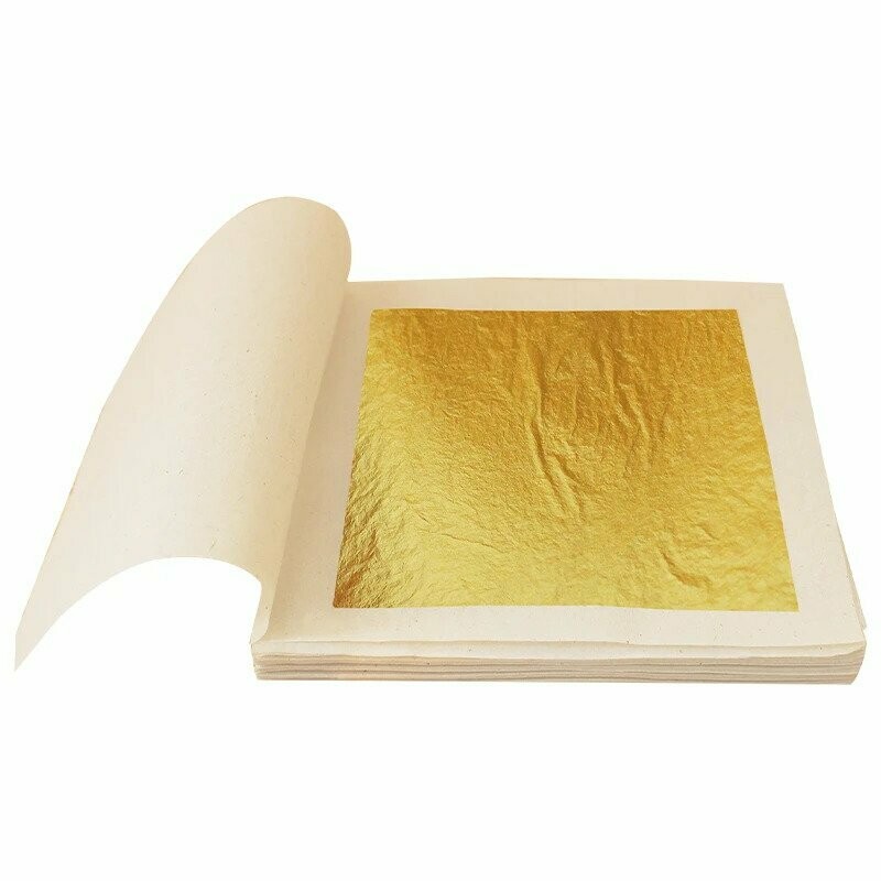24k Edible Gold Leaf XL 10 Sheets