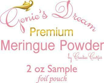 2 oz Sample of Genie's Dream Meringue Powder