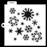 Snowflakes Stencil