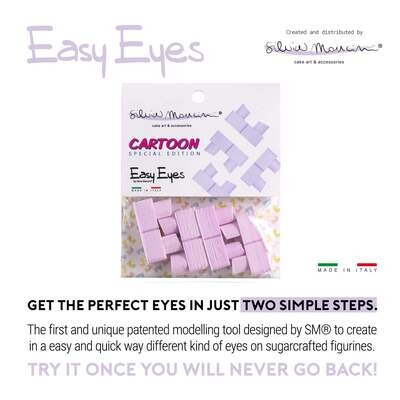 Easy Eyes Purple Cartoon