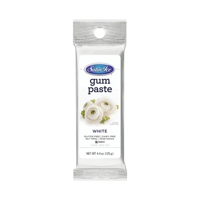 Satin Ice Gum Paste White 4.4oz