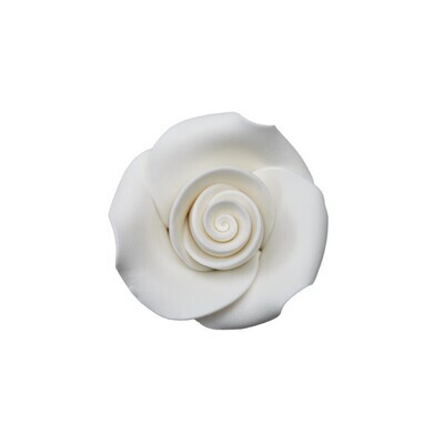 SugarSoft Roses White 2.5" Individual