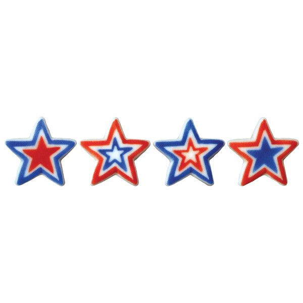 Patriotic Sugar Deco-ons