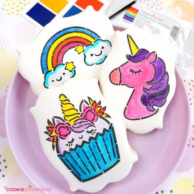 PYO Edible Paint Palettes - Brights