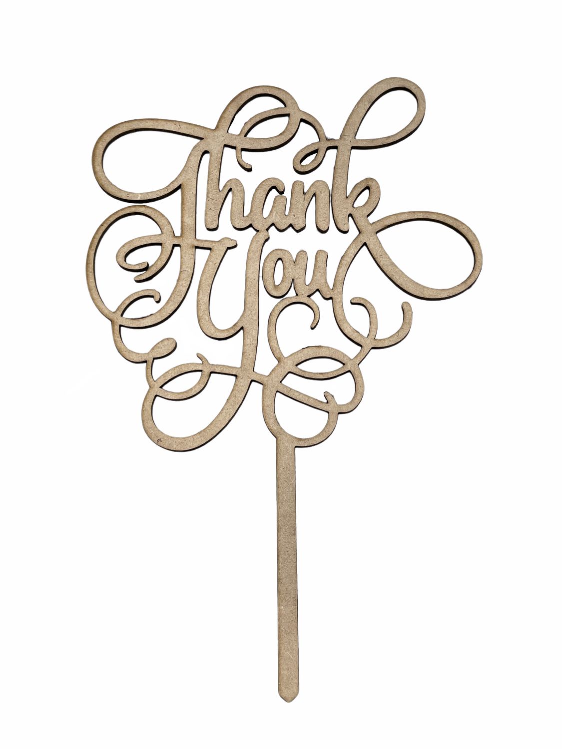 Thank You Cake Topper