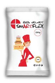 Smartflex Velvet RED 250g (Fondant)