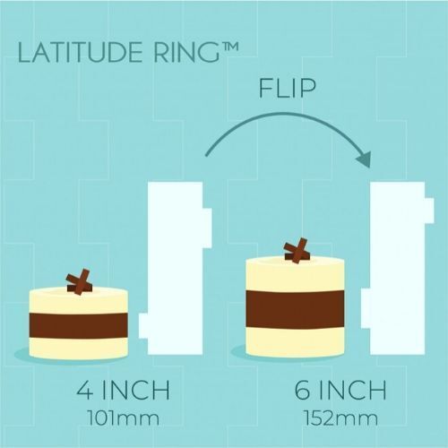 PME Tall Latitude Ring Side Scraper 4" + 6"