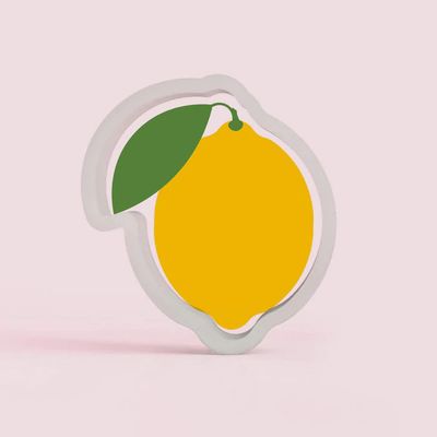 CC Lemon With Leaf Cookie Cutter