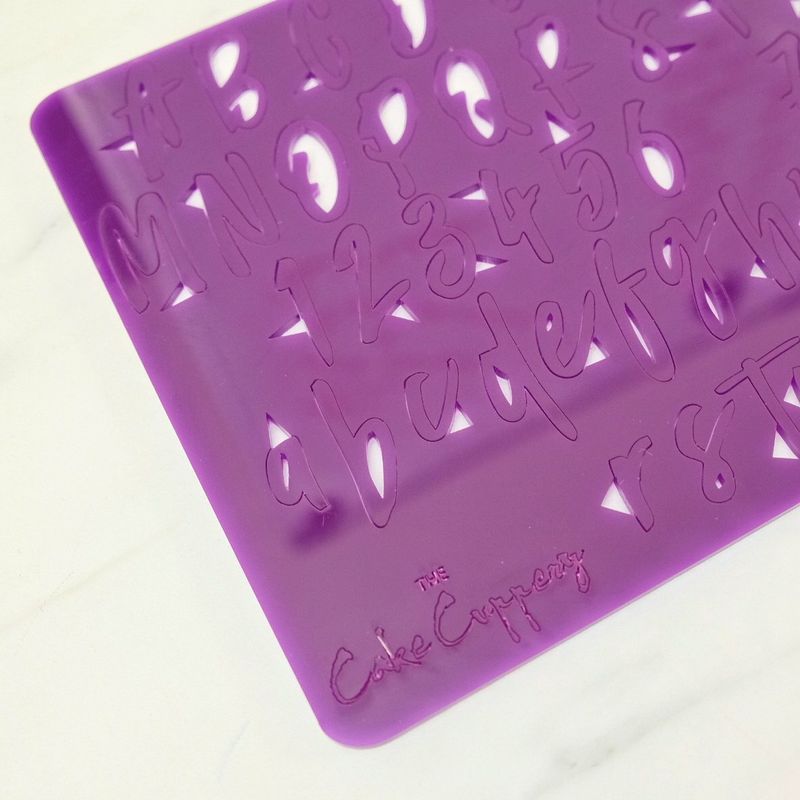 Sweet Stamp Urban Set by The Cake Cuppery (Uppercase, Lowercase, Numbers & Symbols)