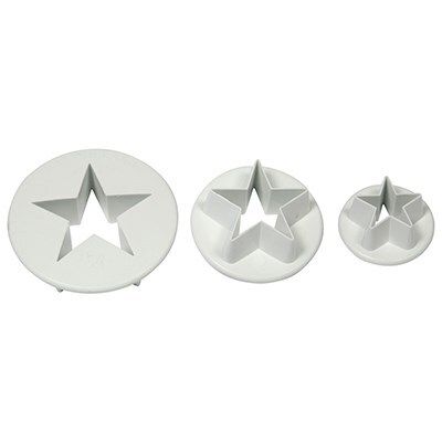 PME Star Cutter Set Of 3