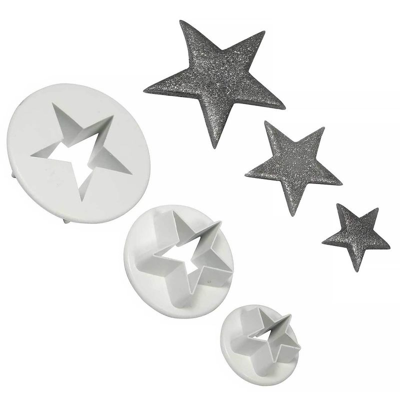 PME Star Cutter Set Of 3