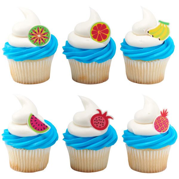 Tropical Fruit Sugar Decor