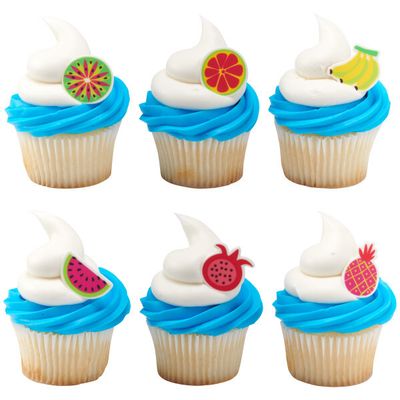 Tropical Fruit Sugar Decor