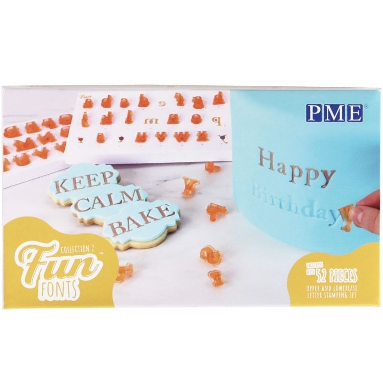 PME Fun Fonts Alphabet Stamping Set #2