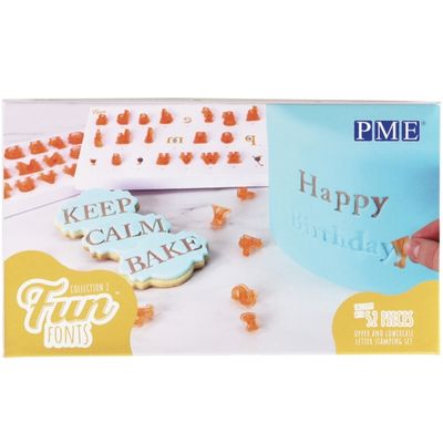 PME Fun Fonts Alphabet Stamping Set #2