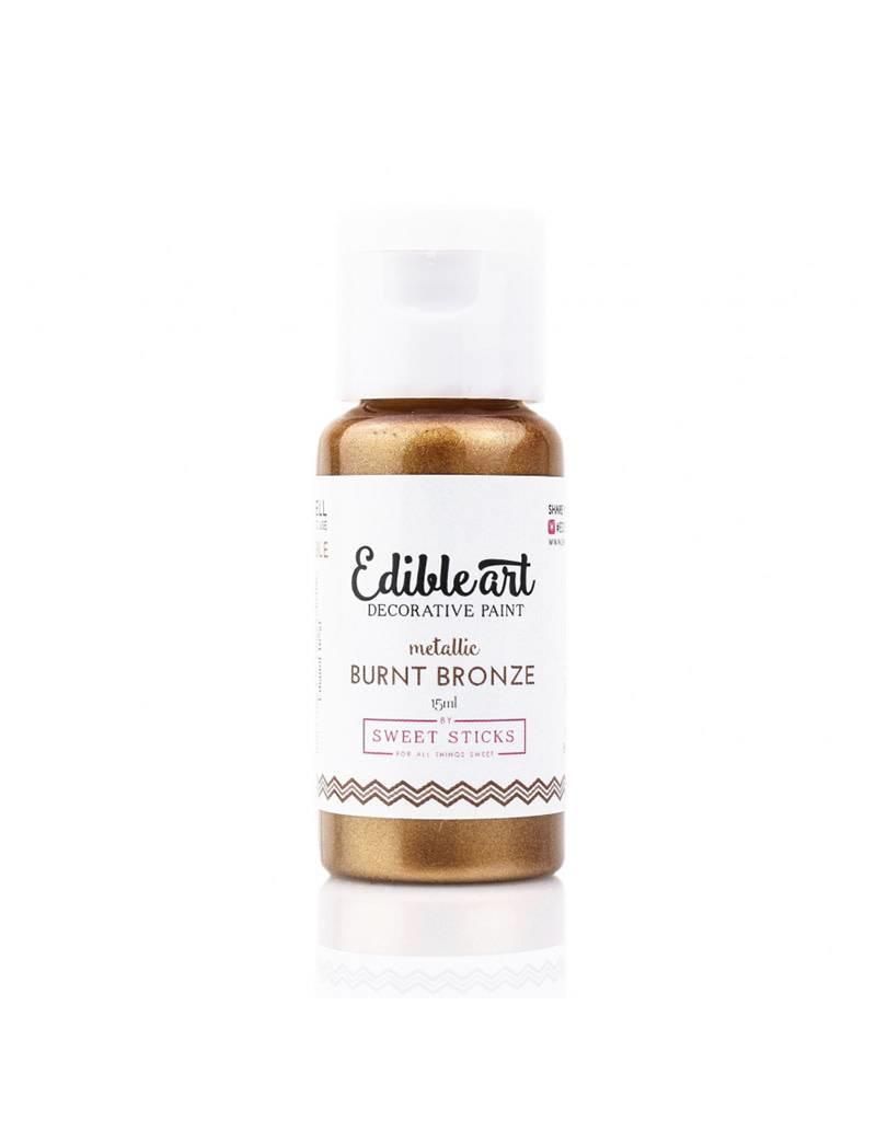 Metallic Burnt Bronze Cake Paint
