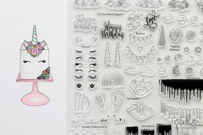 Celebration Cake Stamp