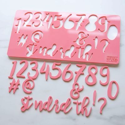 Sweet Stamp Stylish Set (Numbers & Symbols)