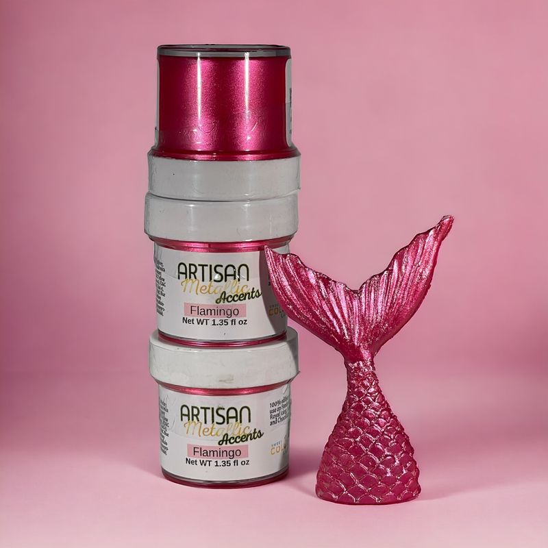 Artisan Metallic Accents FLAMINGO