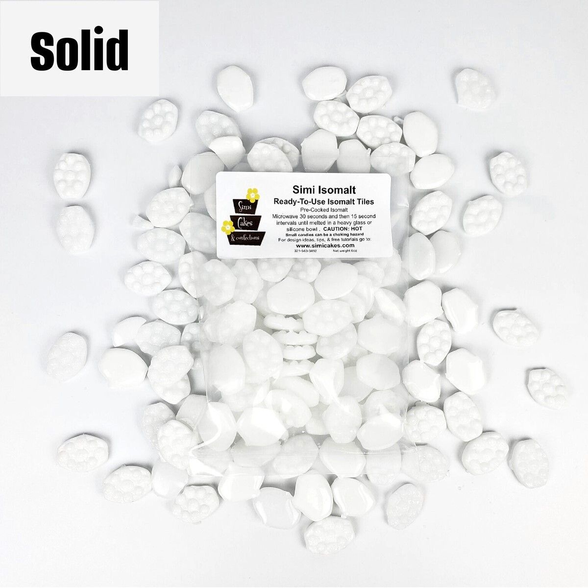 Simi Isomalt White