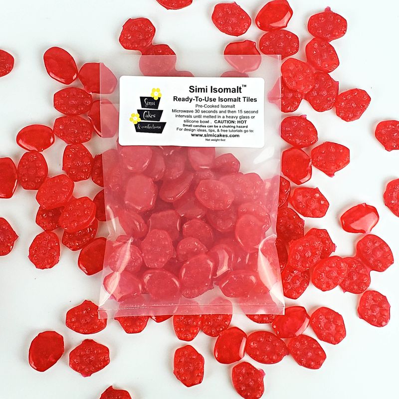Simi Isomalt Red Shimmer