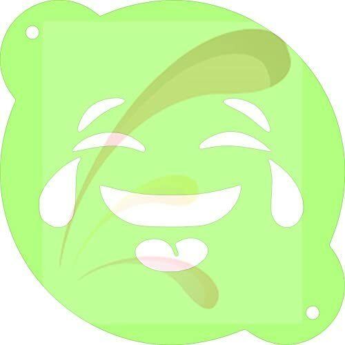 Laughing Emoji Stencil