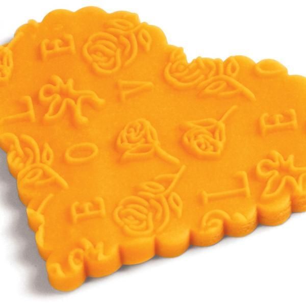 Love and Roses Impression Rolling Pin