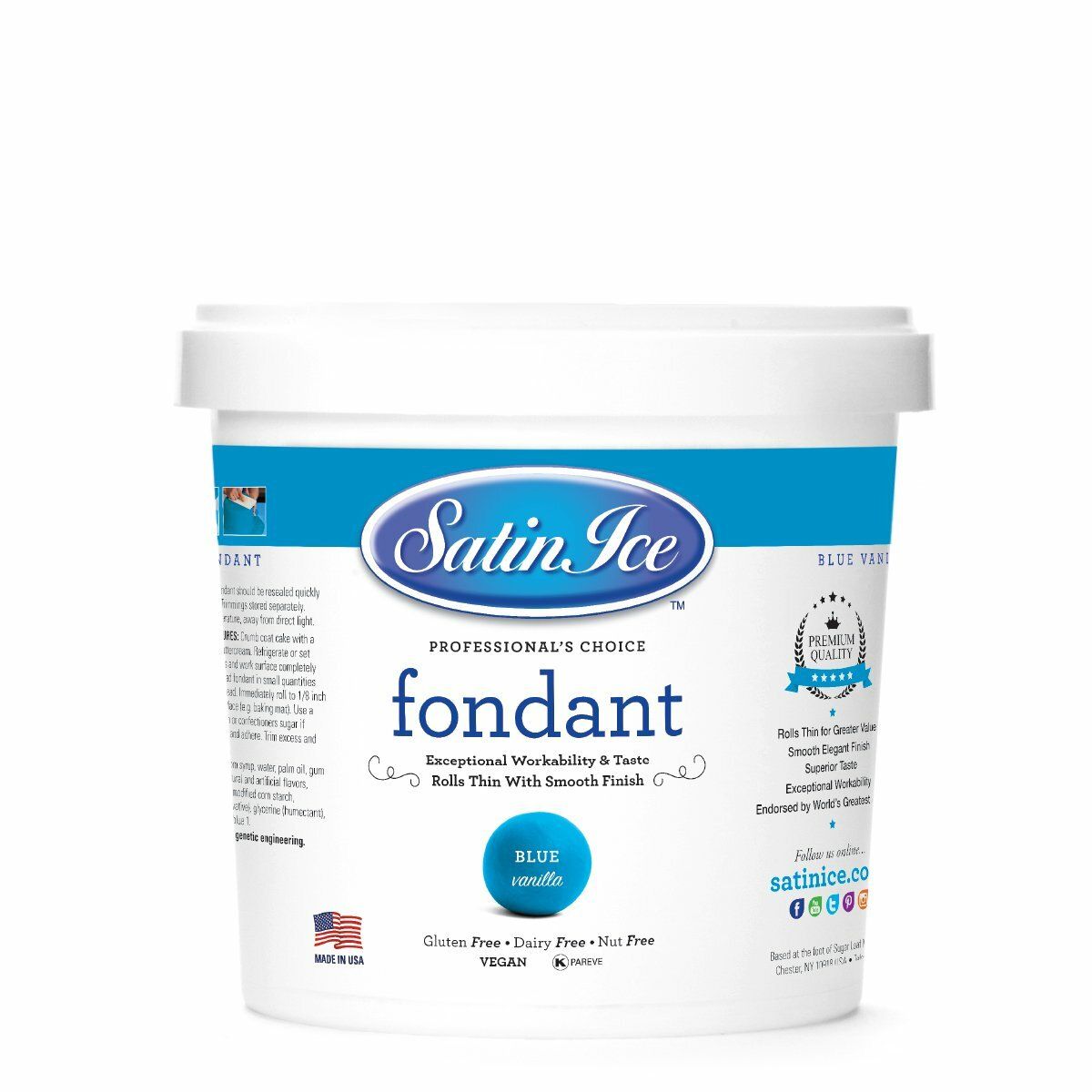 Satin Ice Blue 2lb