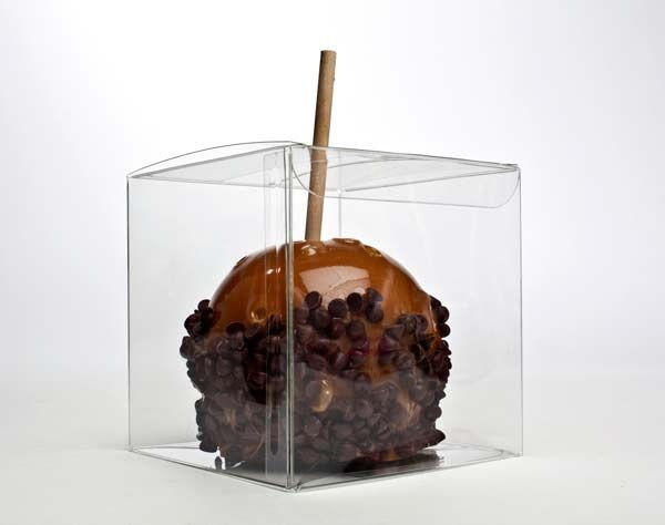CLEAR Candy Apple Box 4&quot;x4&quot;x4&quot; Set #6