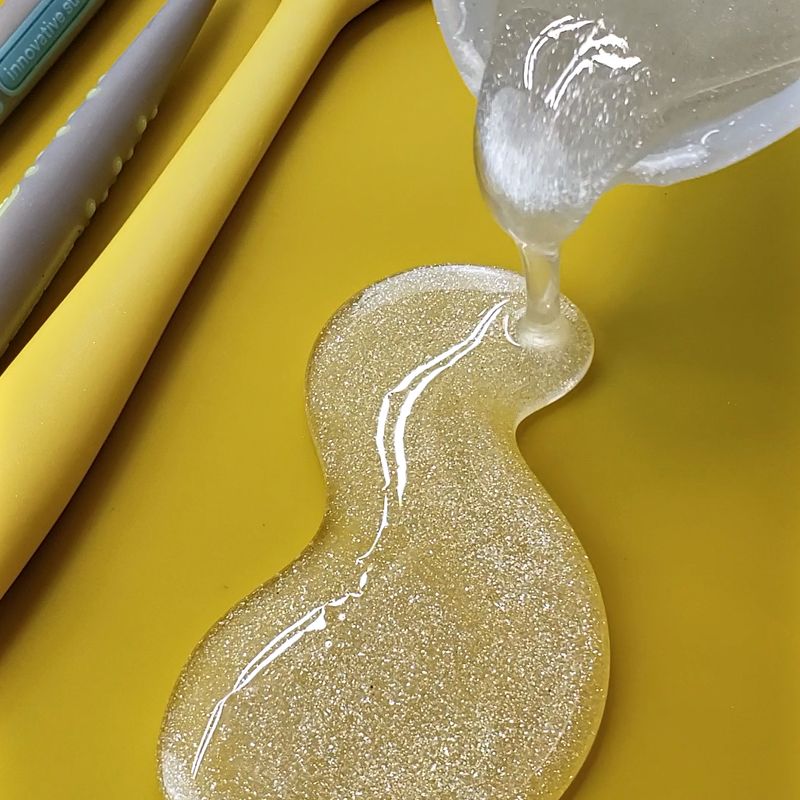 Simi Isomalt Clear Glitter