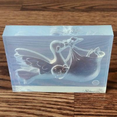 Stork w/ Baby Mold
