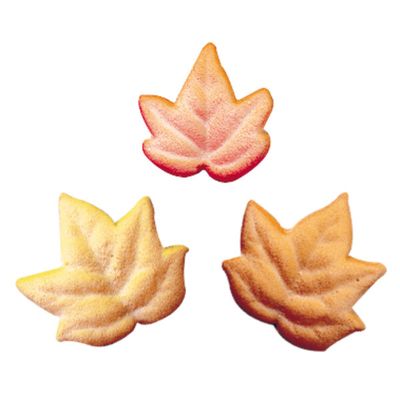 Fall Leaves Sugar Decor