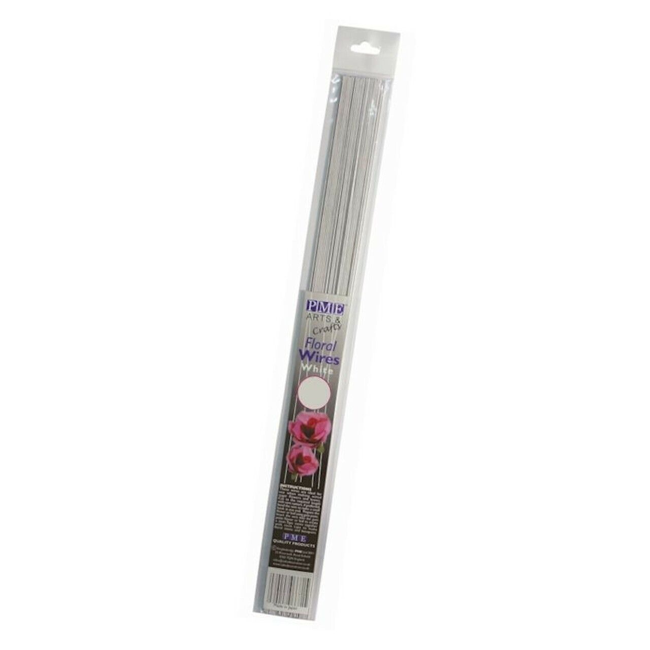 PME 20 Gauge Floral Wire White