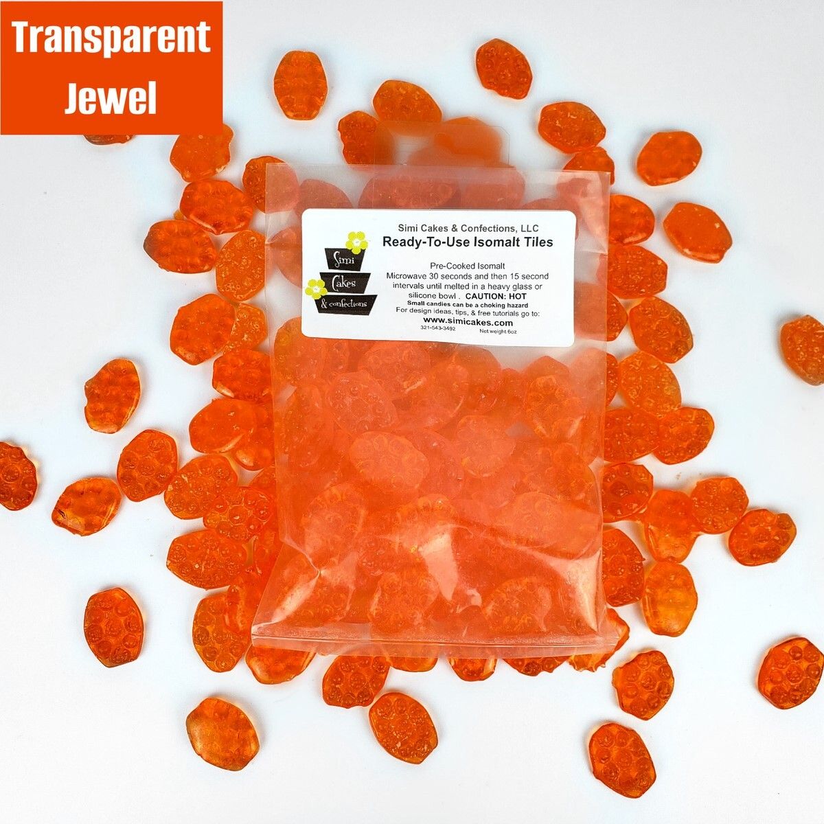 Simi Isomalt Orange