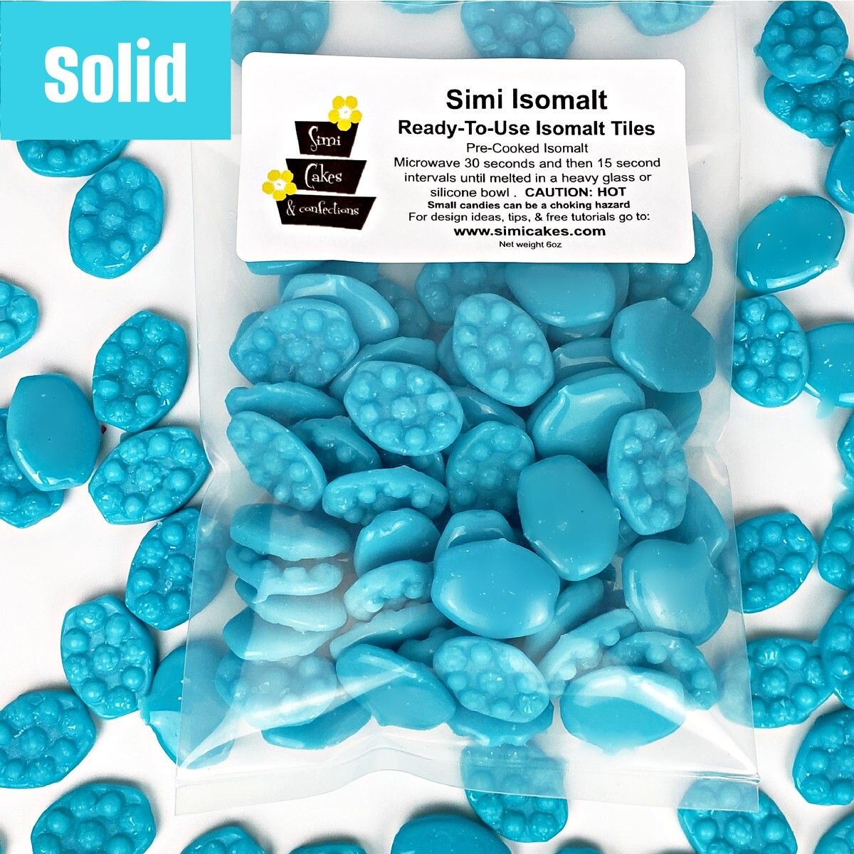 Simi Isomalt Retro Blue
