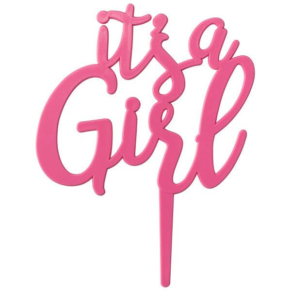 It&#39;s A Girl Topper