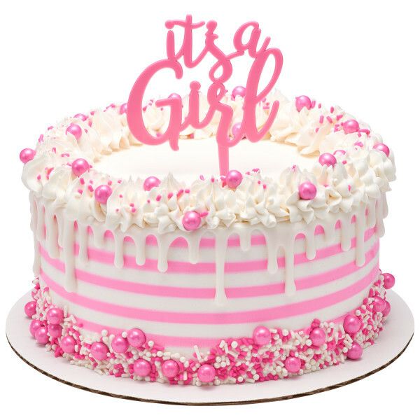 It's A Girl Topper