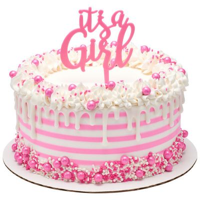 It's A Girl Topper