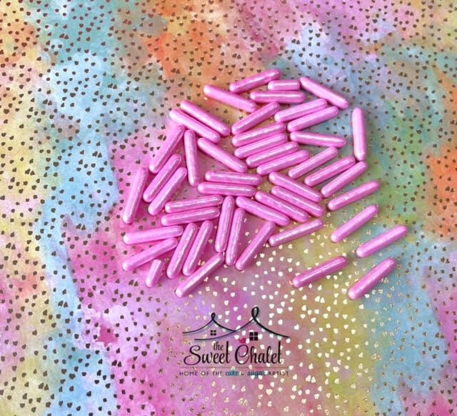 Rods Sprinkle Pearlized Pink
