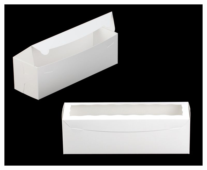White Box w/ Window  13" x 4" x 4" White Box w/ Window  13" x 4" x 4"