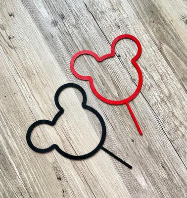 Wood Cake Toppers Boys