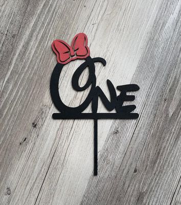 Wood Cake Toppers GIRLS