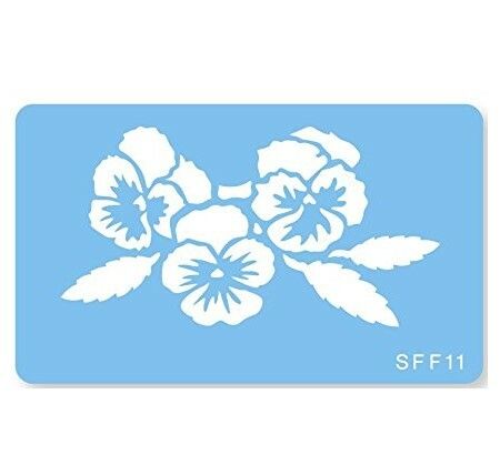 Pansy Stencil