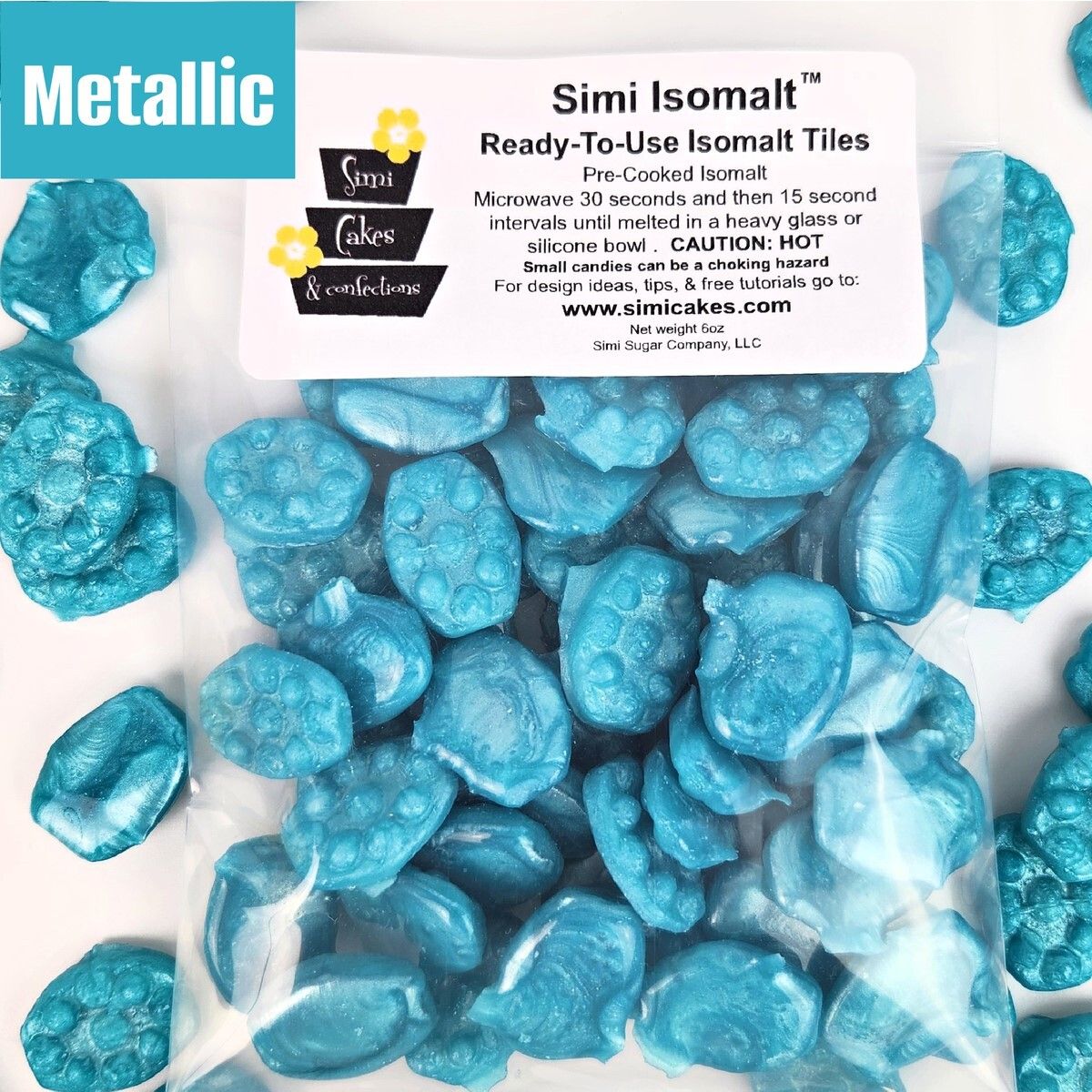 Simi Isomalt Blue Frost