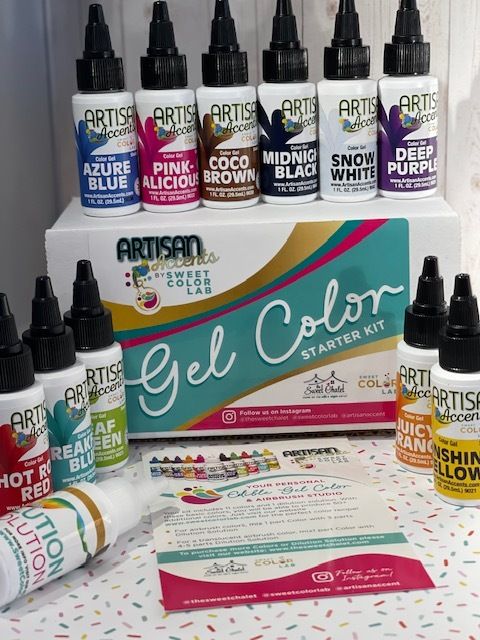 Artisan Accents Gel Food Coloring Individual (1 oz)