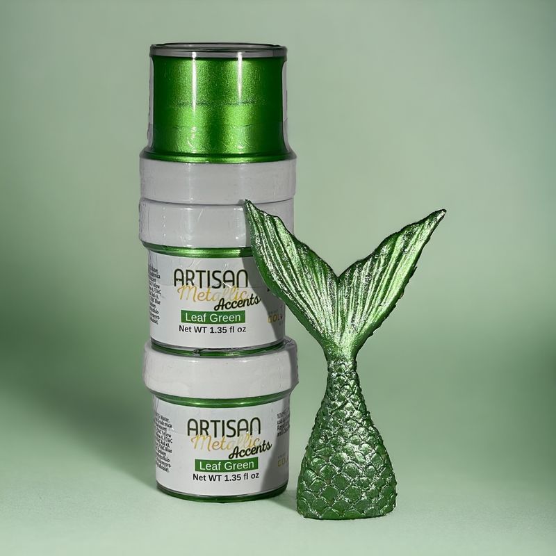 Artisan Metallic Accents LEAF GREEN