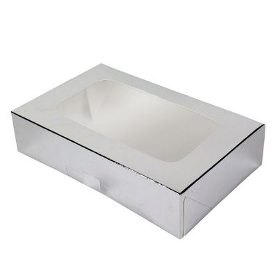 Metallic Foil Cookie Box (Select a Color)